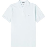 Polo tričko C.P. Company 24/1 Piquet Resist Dyed Polo Shirt Biela | CMPL090A-005527R-806, 1