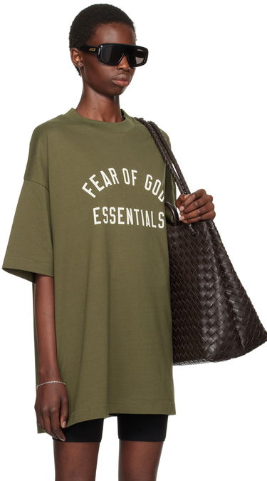 Tričko Fear of God Crewneck T-Shirt Zelené | 125BT244195F, 1