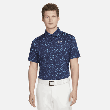 Polo tričko Nike Dri-FIT Tour Floral Golf Polo Shirt Navy | DX6089-410, 0