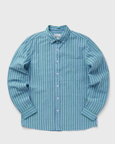 Košeľa Edmmond Studios CRICKET SHIRT Modrá | 124-10-13650, 0
