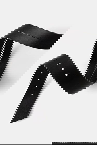 Opasok Maison Margiela MM6 Maison Margiela Double Wrap Belt Čierna | SA6TP0022.P8397.T8013, 1