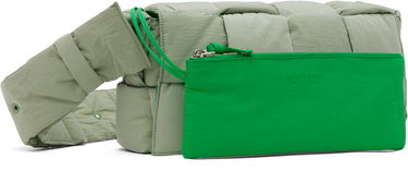Kabelka Bottega Veneta Bottega Veneta Padded Tech Cassette Bag Zelené | 749880 V2B01 3469, 1