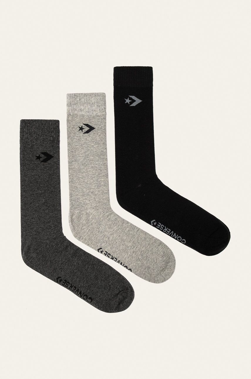 Ponožky Converse 3 Pack Socks Šedá | E745H.3020, 0