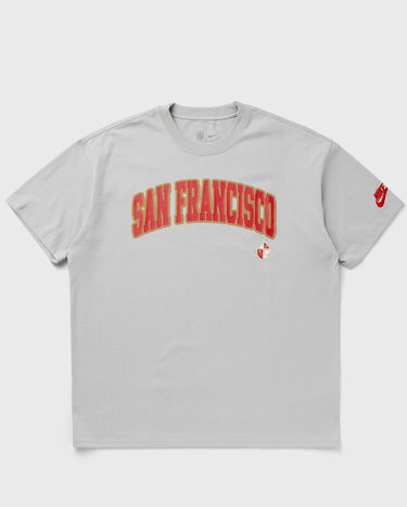 Crop Top Nike NFL San Francisco 49ers Short Sleeve T-Shirt Šedá | 01AY-09D-73V-NP1, 0