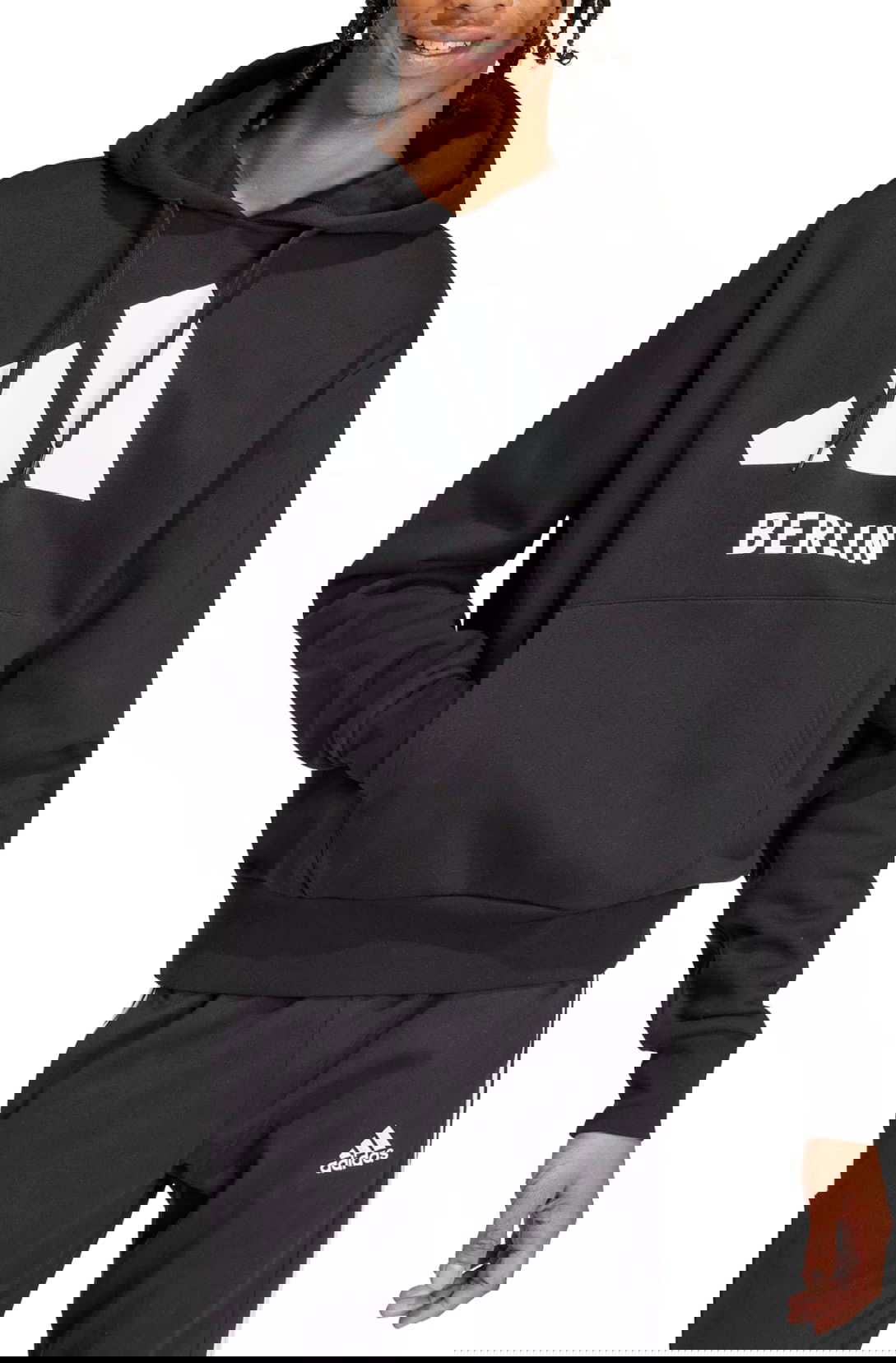 Mikina adidas Originals BERLIN Pullover Hoodie Čierna | iz0393, 0