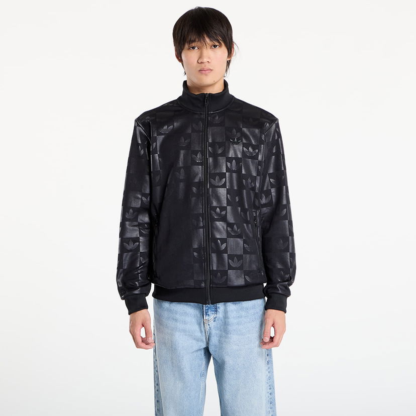 Súprava adidas Originals adidas Monogram All Over Print Regular Track Top Čierna | JY2981