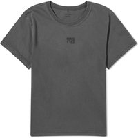 Tričko Alexander Wang Essential Logo T-Shirt Zelené | 4CC3221358-094A, 1