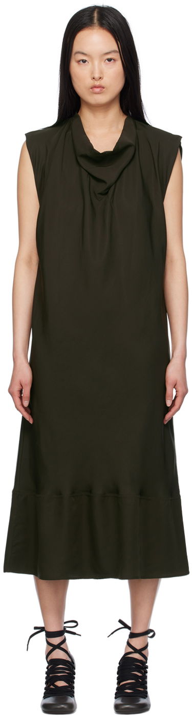Šaty LEMAIRE Midi Dress Zelené | DR1055 LF1126, 0