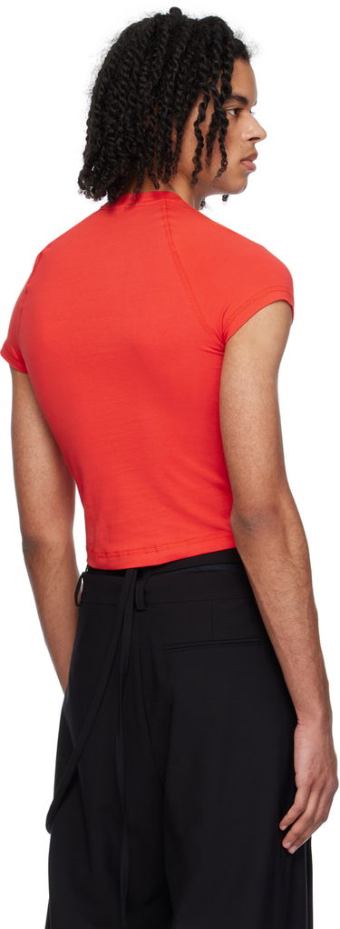 Crop Top Ottolinger Ottolinger Deconstructed T-Shirt Červená | 1503503, 2