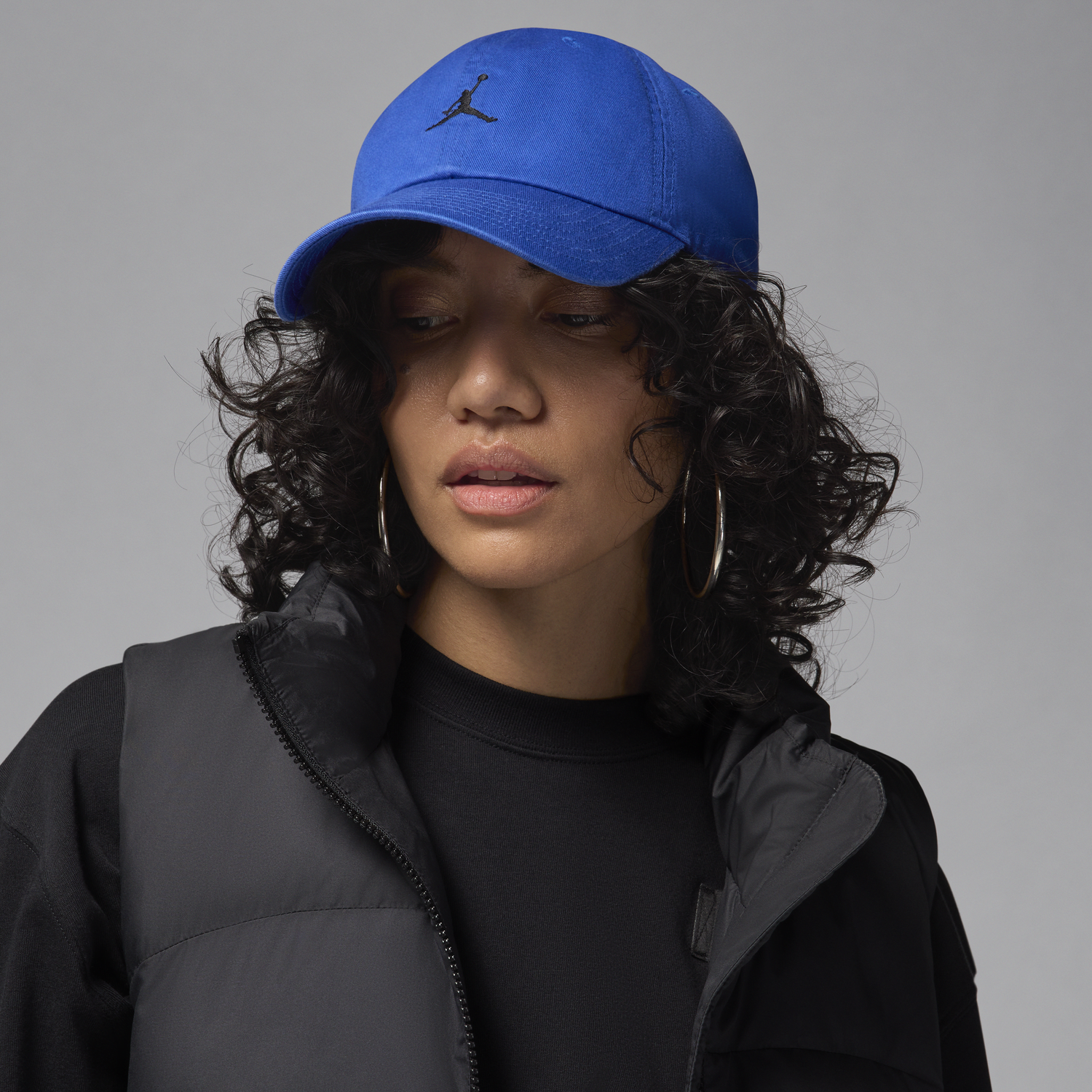 Klobúk Jordan Club Curved Brim Cap Modrá | HQ1963-480, 0
