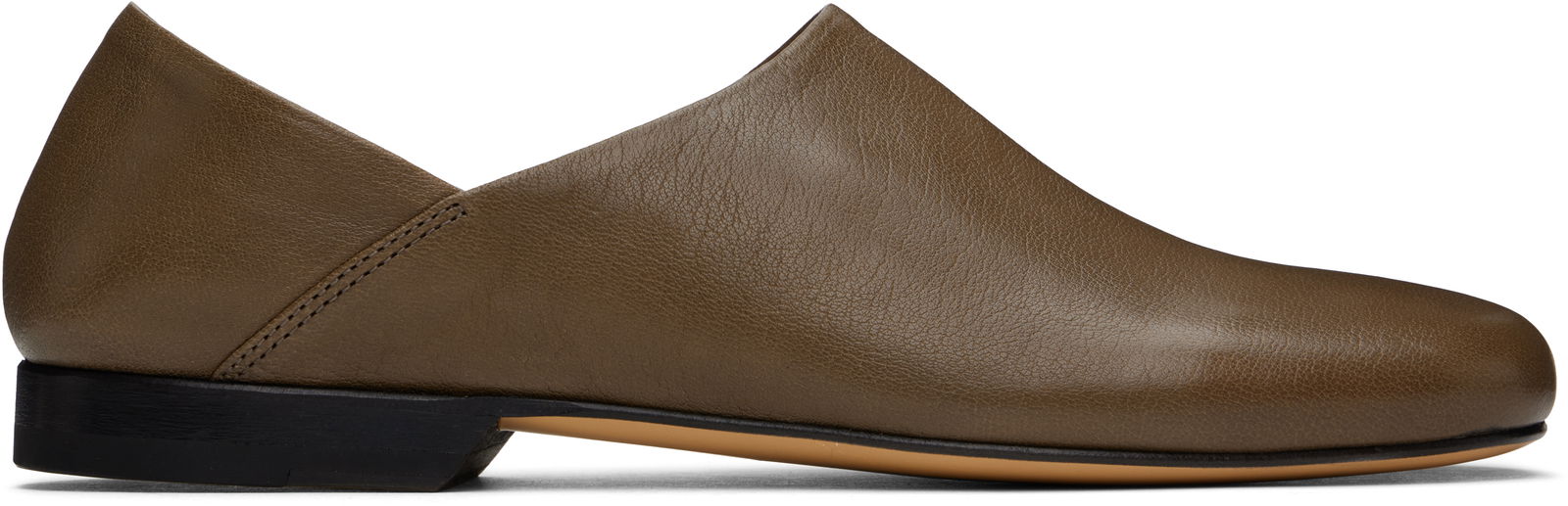 LEMAIRE Leather Slippers