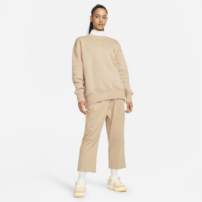 Mikina Nike Sportswear Phoenix Fleece Oversized Béžová | DQ5733-200, 1