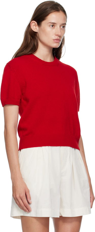 Tričko &Daughter &Daughter Wicklow Short Sleeve T-Shirt Červená | HKN03885, 1