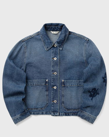 Bunda ØLÅF Monogram Denim Jacket Modrá | W220502-BLUE, 1