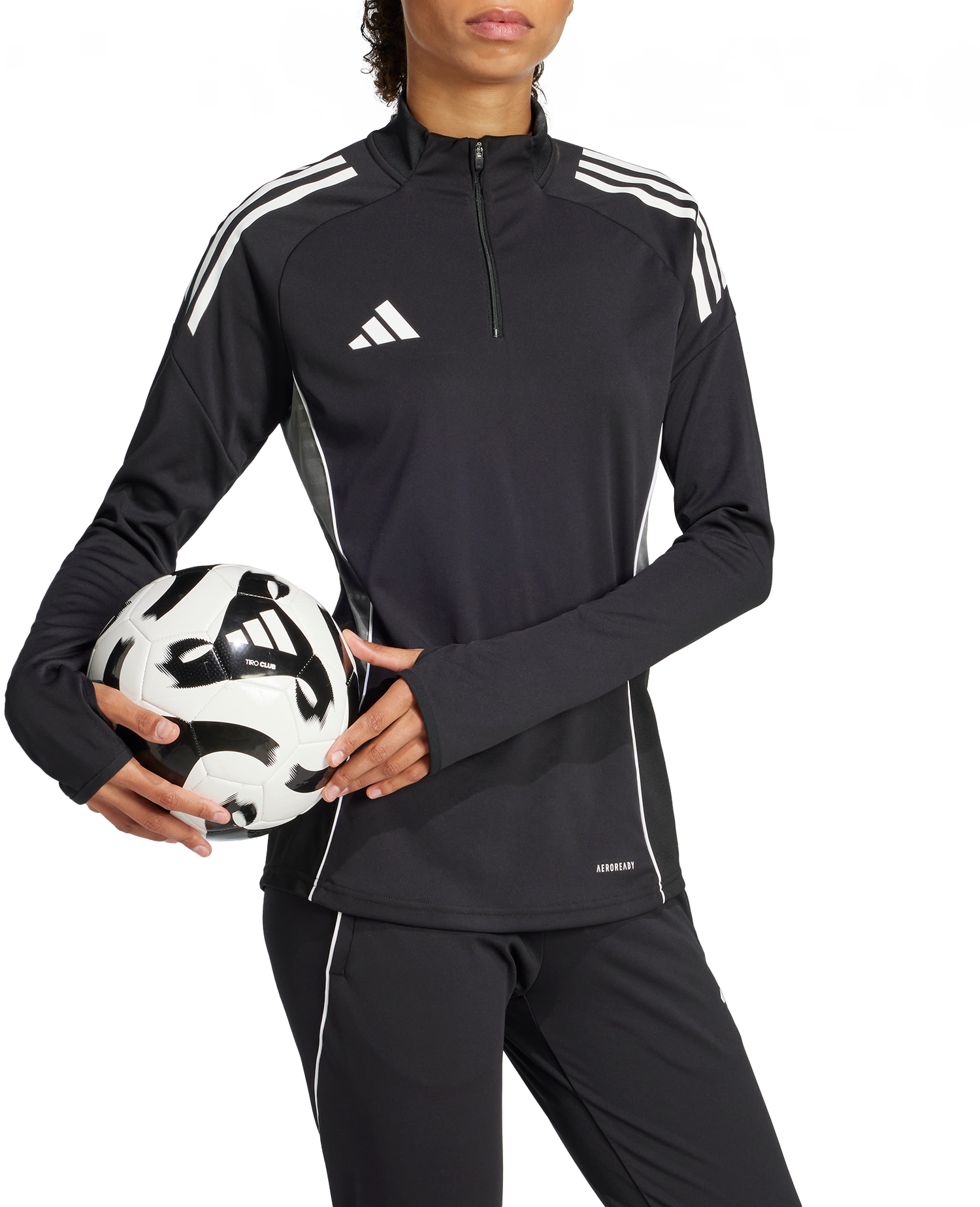 Mikina adidas Originals Adidas TIRO25C TR TOPW Long Sleeve Training Top Čierna | jc6273, 0