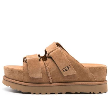 Tenisky a topánky UGG Goldenstar Hi Suede Platform Slides Hnedá | 1155458-CHE, 0