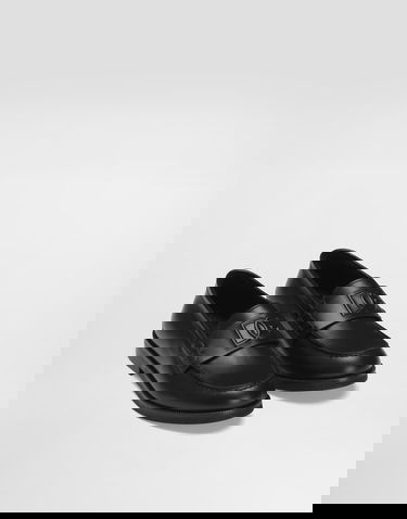 Doplnky Dolce & Gabbana Dolce & Gabbana Nappa Calfskin Loafers Čierna | DA5296A6M1880999, 2