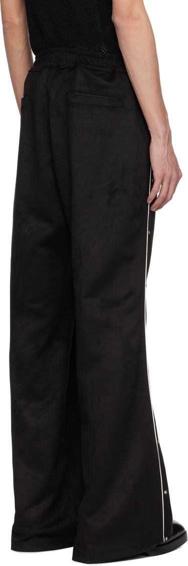 Tepláky MISBHV MISBHV Star Faux-Suede Track Pants Čierna | 250M304, 2