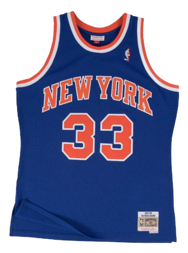 Tielko Mitchell & Ness Swingman Jersey New York Knicks Patrick Ewing Navy | SMJYGS18186-NYKROYA91PEW