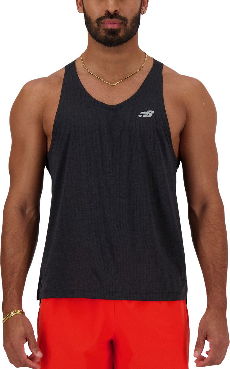 Tielko New Balance Athletics Singlet Čierna | mt41250-bk, 0
