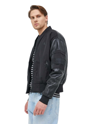 Bomber bunda CALVIN KLEIN Bomber Čierna | J30J322643.PPYX