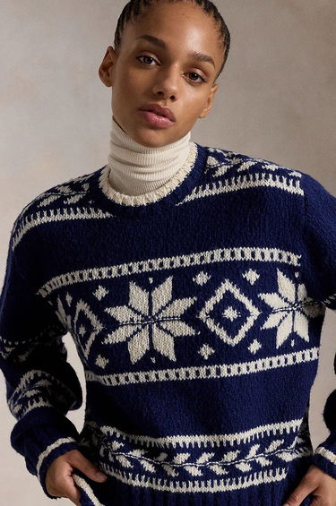 Sveter Polo by Ralph Lauren Polo Ralph Lauren Warm Wool Sweater Navy | 211947933, 3