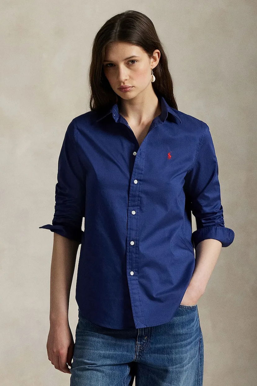 Košeľa Polo by Ralph Lauren Polo Ralph Lauren Classic-Fit Cotton Shirt Modrá | 211A92177