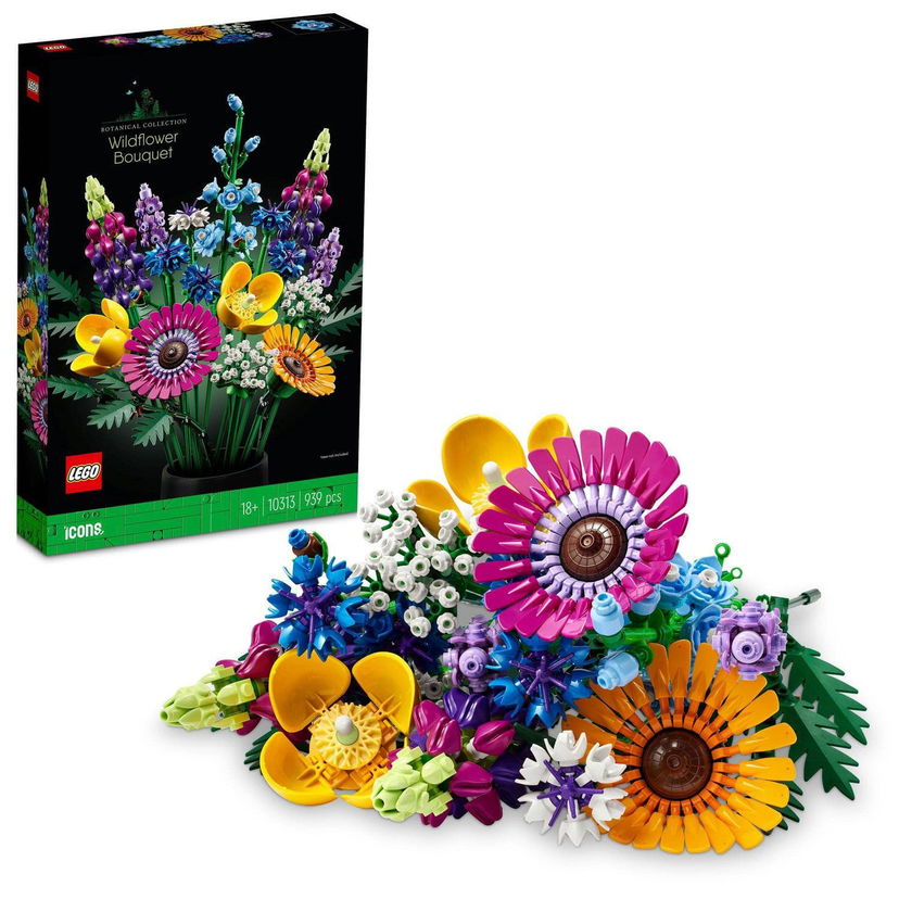 Flexstyle LEGO ICONS 10313 Wildflower Bouquet Rôznofarebný | 10313LEG