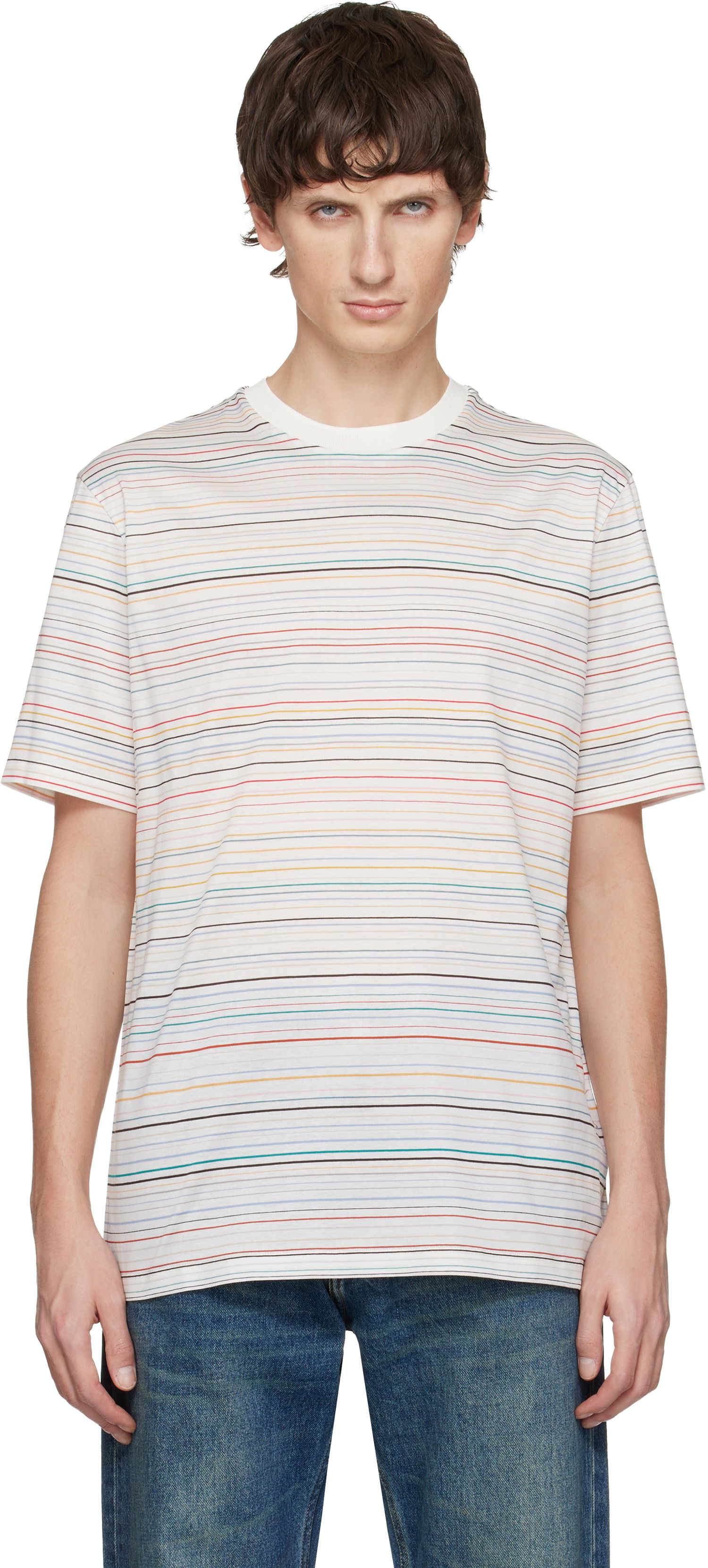 Tričko Paul Smith Signature Stripe T-shirt Rôznofarebný | M1R-919T-T02754-02, 0