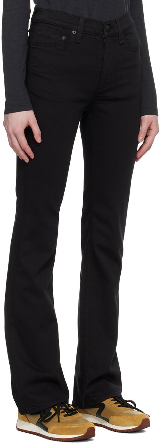 Džínsy rag & bone Rag & Bone Peyton Bootcut Jeans Čierna | WDD23S2928N5PE, 1