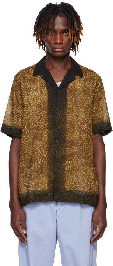 Košeľa Dries Van Noten Dries Van Noten Boxy Cotton Shirt Hnedá | 251-020742-1162, 0