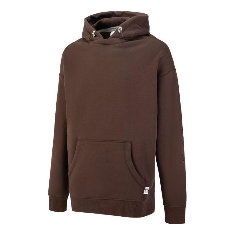Mikina Puma MMQ Logo Hoodie Hnedá | 536596-63