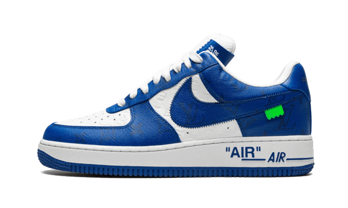 Tenisky a topánky Nike Nike Louis Vuitton By Virgil Abloh x Air Force 1 Low "White Blue" Modrá | 1A9VAO, 0