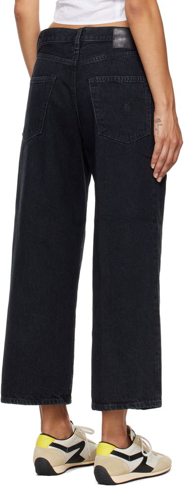 Nohavice R13 R13 D'Arcy Ankled Jeans Čierna | R13WD049 D184A, 2