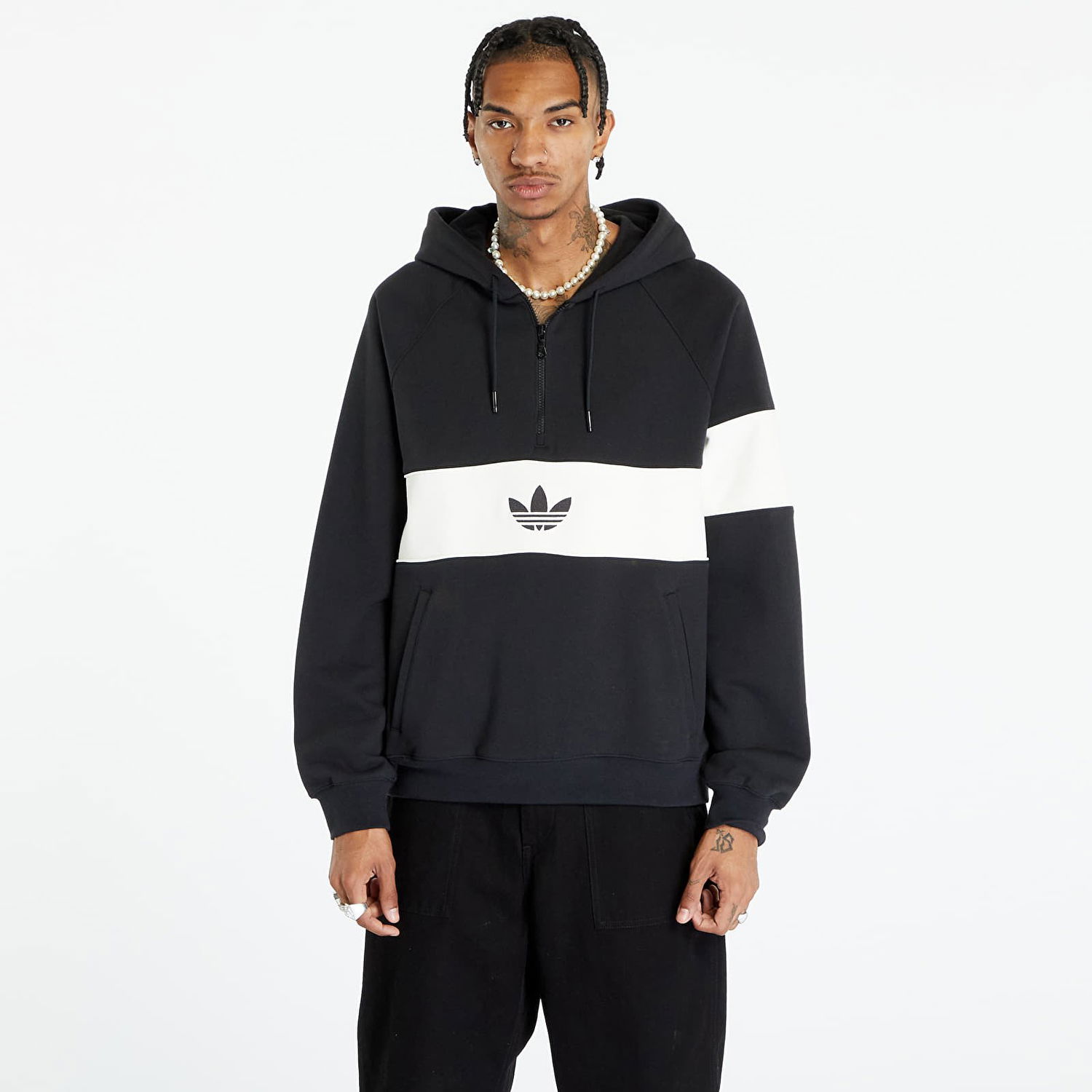 Mikina adidas Originals Hack Ny Cutline Hoodie Čierna | IP9488, 0