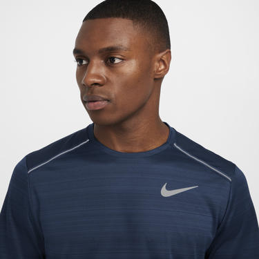Tričko Nike Miler Running T-Shirt Short Sleeve Modrá | FZ4782-478, 3