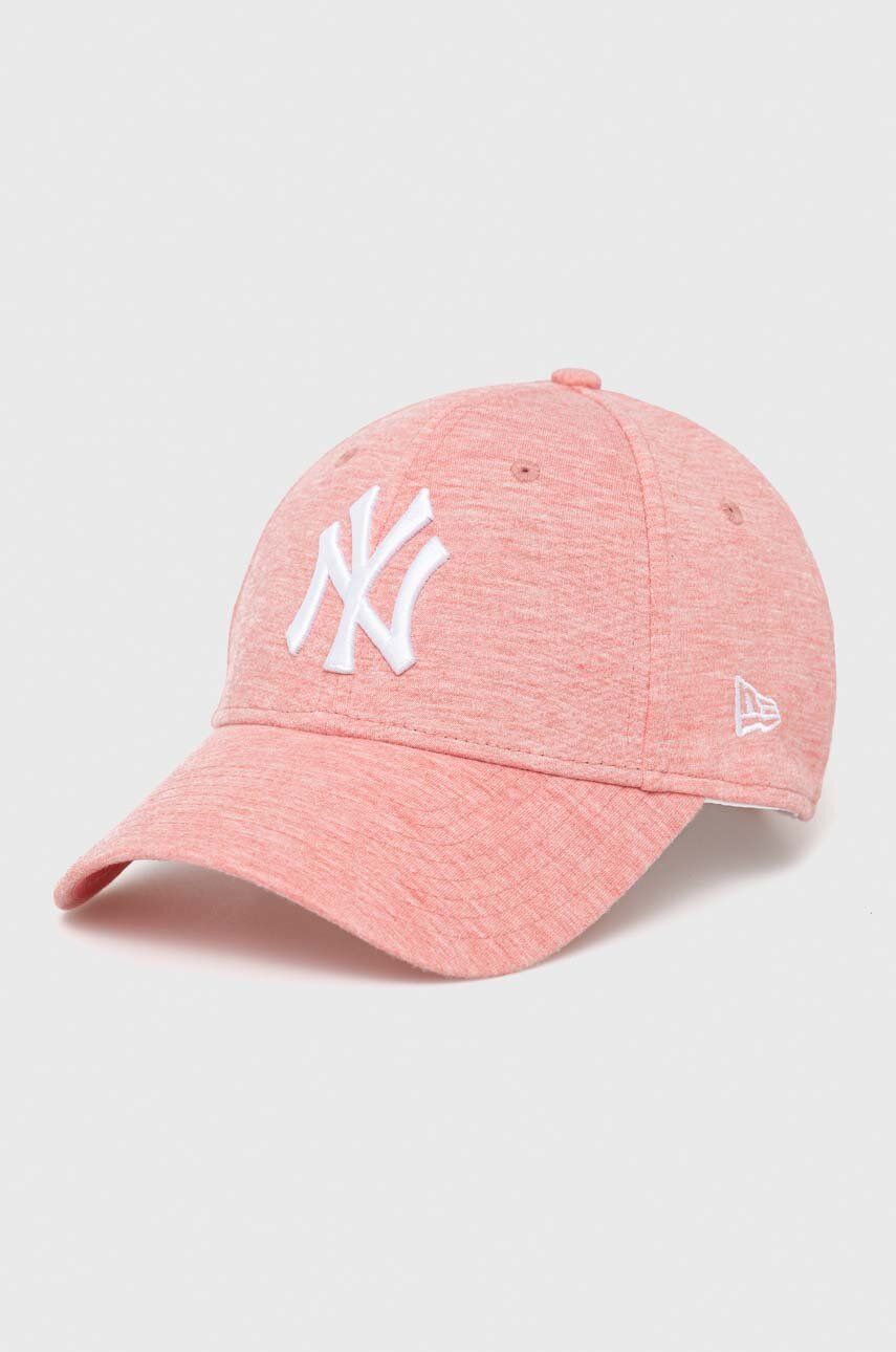Klobúk New Era New York Yankees W Jersey Pastel Pink 9Forty Adjustable Cap Ružová | 60298632.PLMWHI, 0