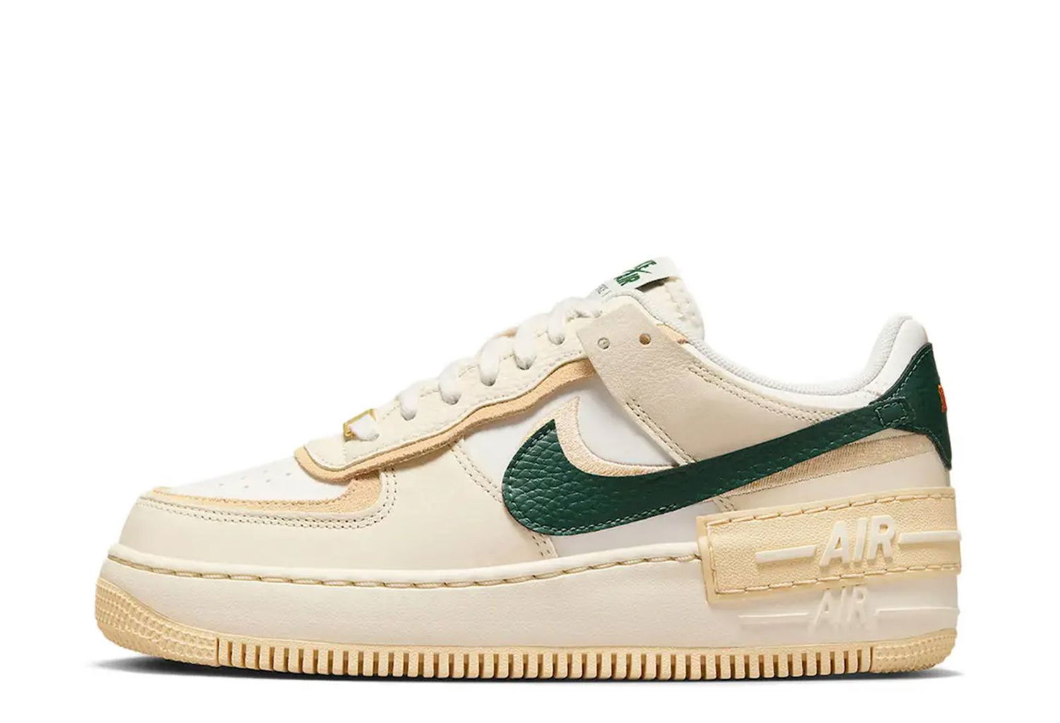 Tenisky a topánky Nike Air Force 1 Shadow Sail Green Orange W Béžová | FQ2764-100, 0