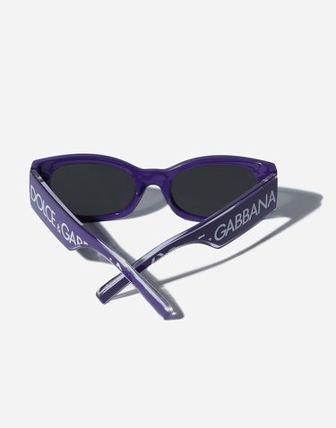 Slnečné okuliare Dolce & Gabbana Dolce & Gabbana DNA Logo Sunglasses Fialová | VG600MVN5879V000, 1