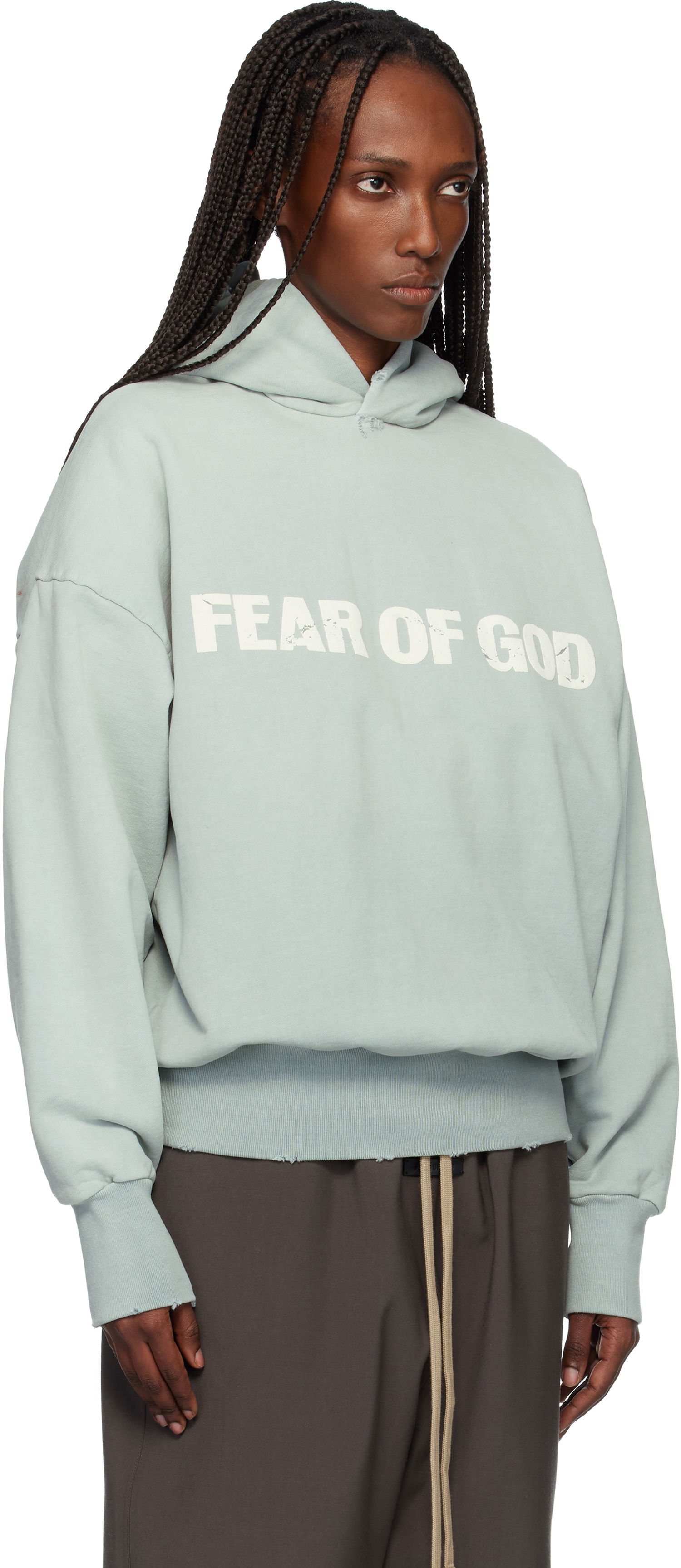 Mikina Fear of God Heaven Hoodie Modrá | FG25FW12-12115BHFUS, 1