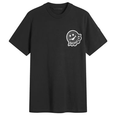 Tričko Moncler Moncler Cotton Jersey Ghost Logo T-Shirt, Size Large Čierna | 8C000-18-89AJS-998, 1
