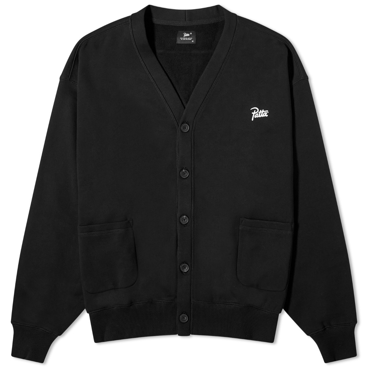 Sveter Patta Classic Cardigan Čierna | POC-BS24-397-0200-001, 0