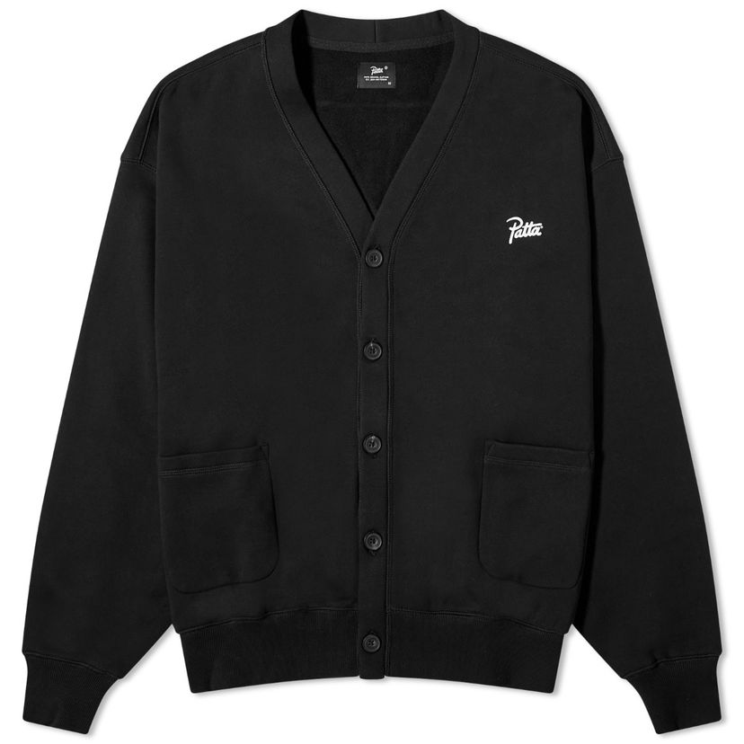 Sveter Patta Classic Cardigan Čierna | POC-BS24-397-0200-001