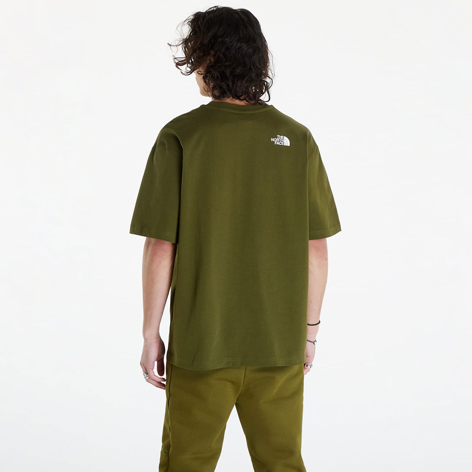 Tričko The North Face NSE Patch T-Shirt in Forest Olive Zelené | NF0A87DAPIB1, 1
