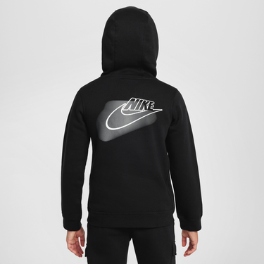Mikina Nike Nike Sportswear Standard Issue Fleece Hoodie Čierna | HM4339-011, 1