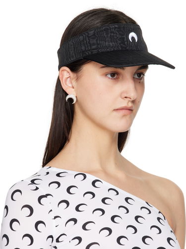 Šiltovka Marine Serre Marine Serre Recycled Moire Visor Cap Čierna | UHG037A CWOV0030, 3