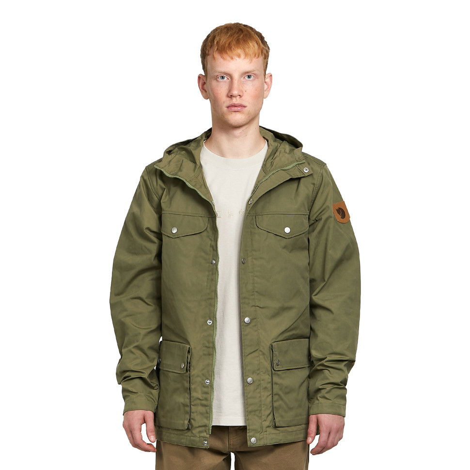 Bunda FJÄLLRÄVEN Greenland Jacket Zelené | 87202-620, 0