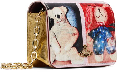 Taška cez rameno Vivienne Westwood Vivienne Westwood Teddies Mini Flap Crossbody Bag Ružová | 5C01000VW-L00AQ-, 1