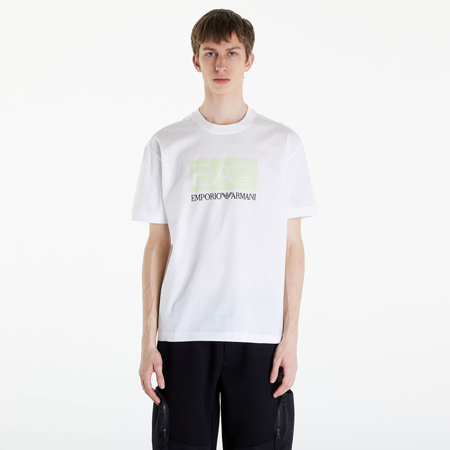 Tričko Emporio Armani EA7 T-Shirt White Biela | 3DPT40PJFBZ1100, 0
