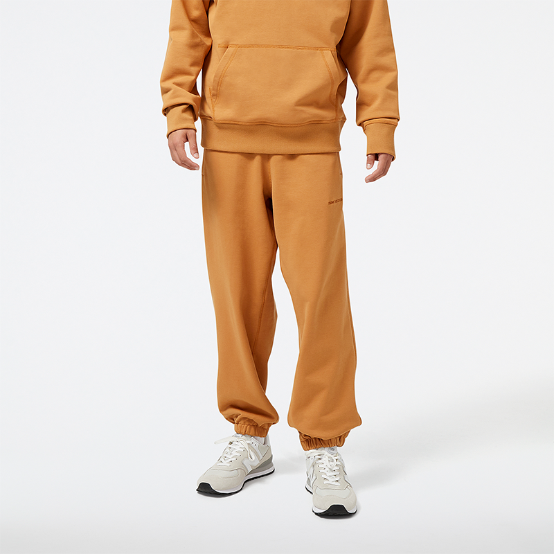 Tepláky New Balance Sweatpants Oranžová | MP23551TOB, 0